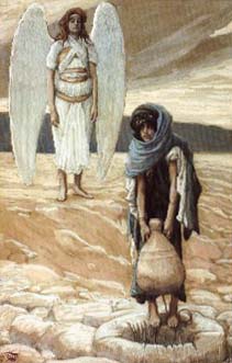 Hagar and the Angel in the Desert